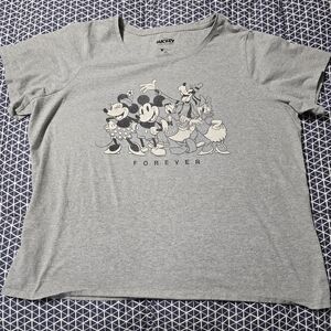 Gray Disney Graphic T-Shirt